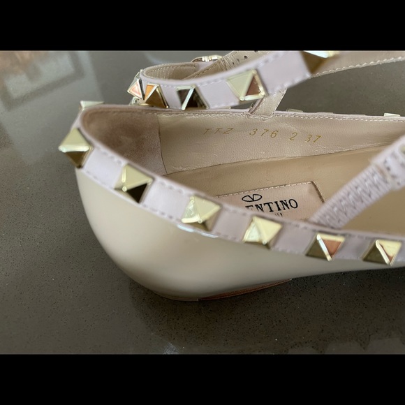 Valentino Garavani Rockstud ballerina in patent leather - Picture 4 of 6